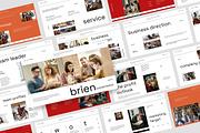 Brien : Creative Business Powerpoint, a Presentation Template by Punkl Camp (Thumbnail 1 of 9)