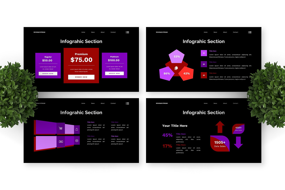 Revenue Stream - Business Keynote preview 3
