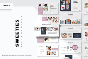 Sweeties - Google Slides Template