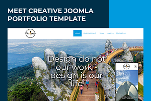 Designer Creative Portfolio Template, a HTML Template by Ordasoft