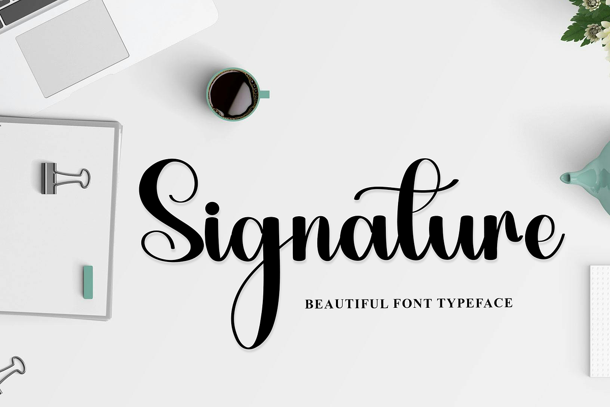 Typography, a Handwritten Font by InermediaSTUDIO (Photo 6 of 7)