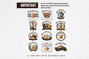 12 Octoberfest Designs Bundle, a Seasonal Illustration by Guavanaboy (Thumbnail 2 of 3)