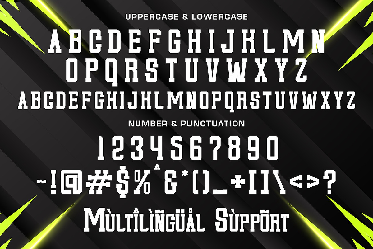 Budi Mose - Sporty Display Font, a Sans Serif Font by StringLabs (Photo 8 of 8)