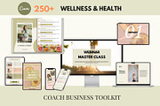 Wellness Coach Course Creator Canva, a Magazine Template by Deepa Template Studio (Thumbnail 2 of 15)