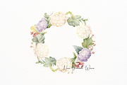 Easter Vegetable Wreath Clipart, a Food Illustration by New-School-Wave (Thumbnail 3 of 5)