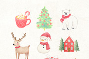 Colored Pencils Christmas, a Seasonal Illustration by Vasmila (Thumbnail 3 of 12)
