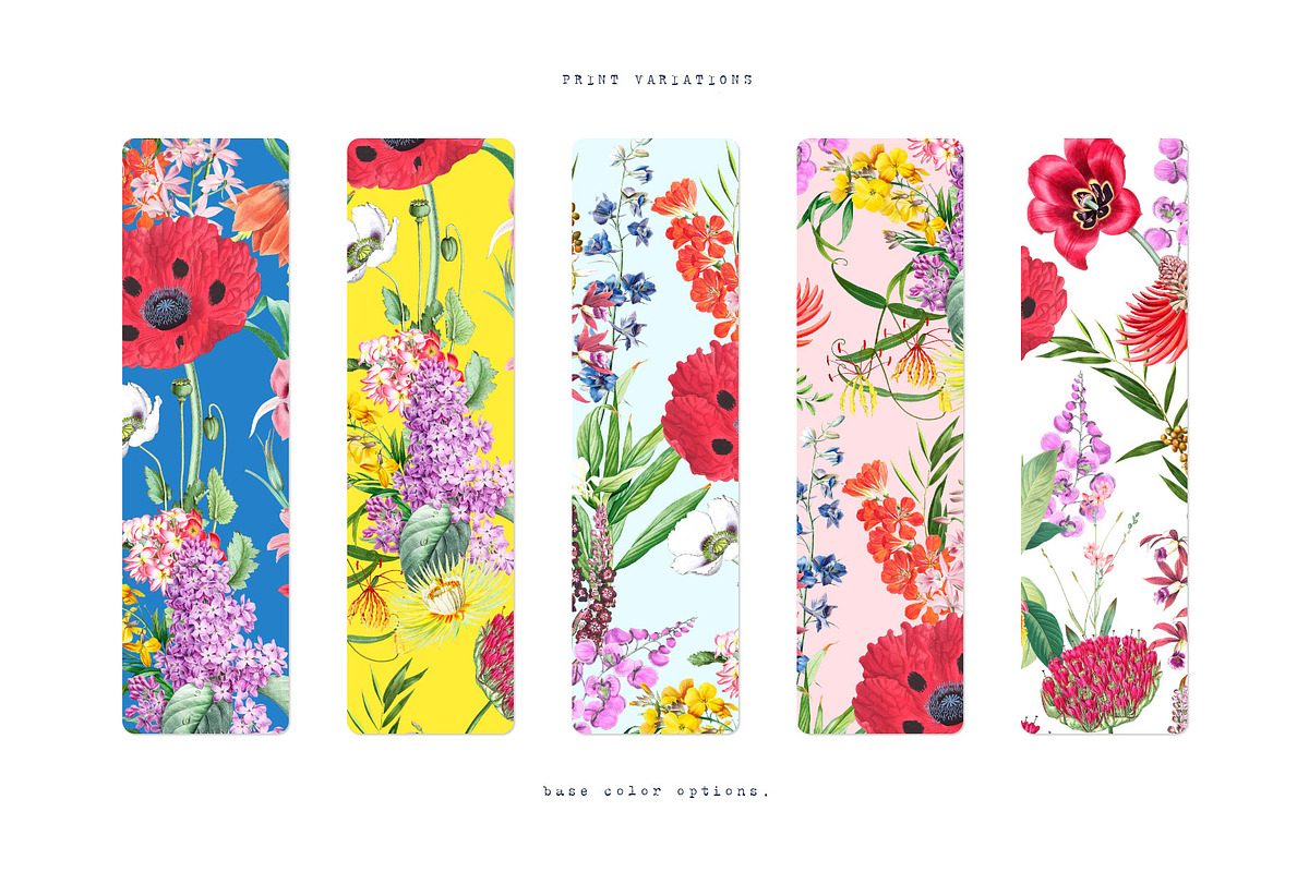 Primavera Fleurs bold floral prints!, a Pattern Graphic by TSTUDIO (Photo 4 of 11)
