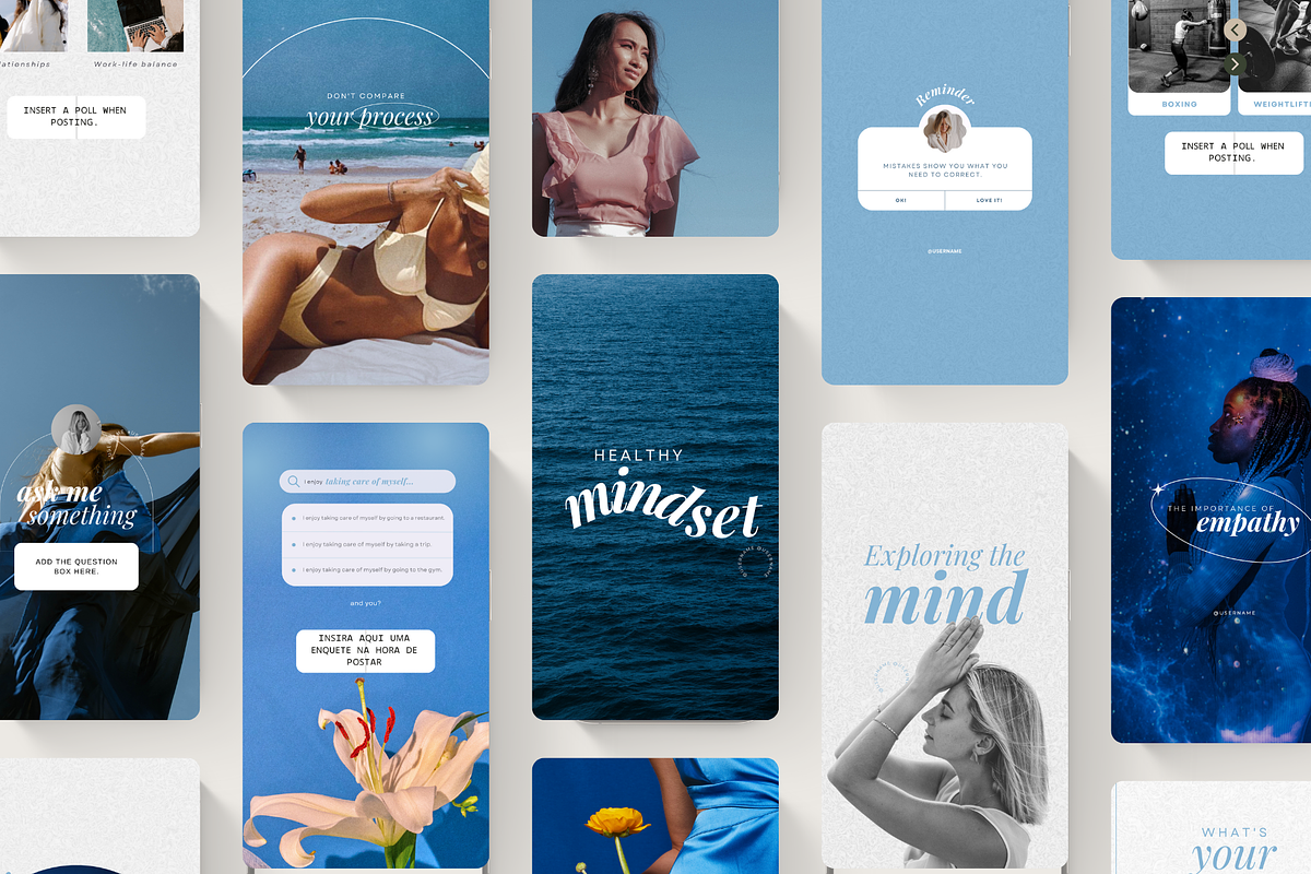 Canva bundle for Psychologists, a Social Media Template by loreismachado (Photo 5 of 6)