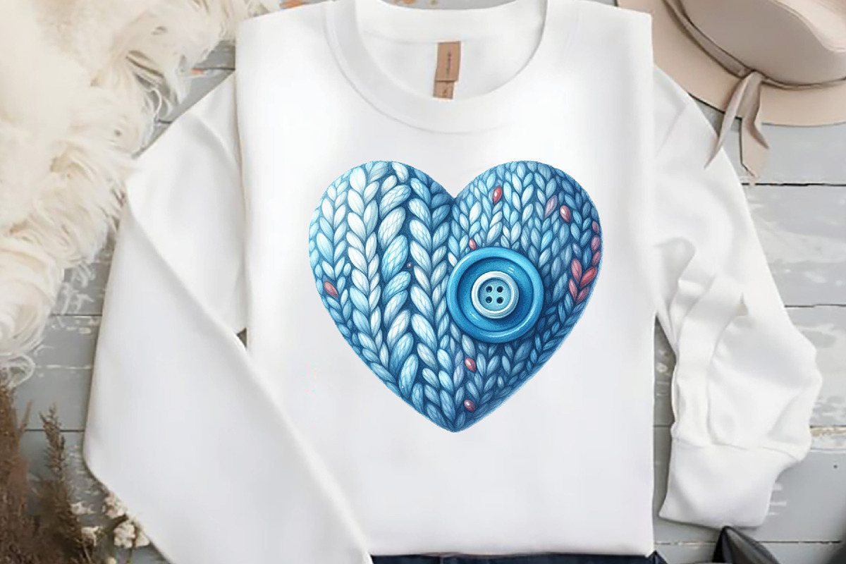 Cozy Christmas Blue Clipart, an Illustration by DreamCafeArt (Photo 5 of 7)