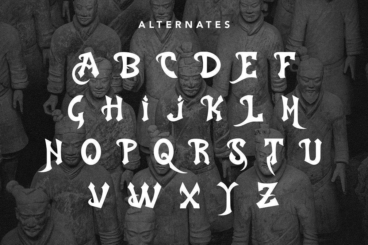 Eternal Emperor - Blackletter Font, a Font by Arendxstudio (Photo 10 of 10)