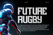 Astrobat - Sport Display Font, a Font by Flawless And Co (Thumbnail 2 of 10)