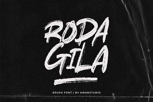 RODAGILA | Brush Font