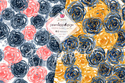 Boho Floral Seamless patterns 019, a Pattern Graphic by Drawberx (Thumbnail 6 of 9)