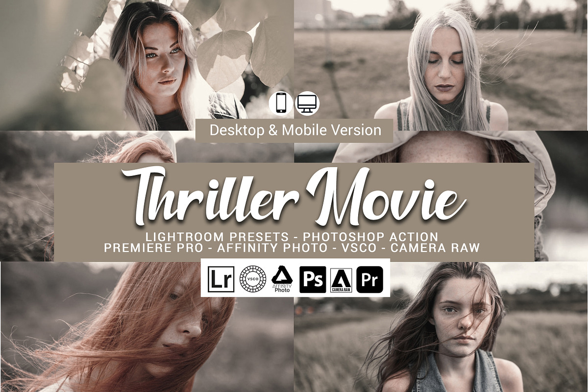 Thriller Movie Lightroom Presets, an Action Add-On by DreamColor (Photo 1 of 11)