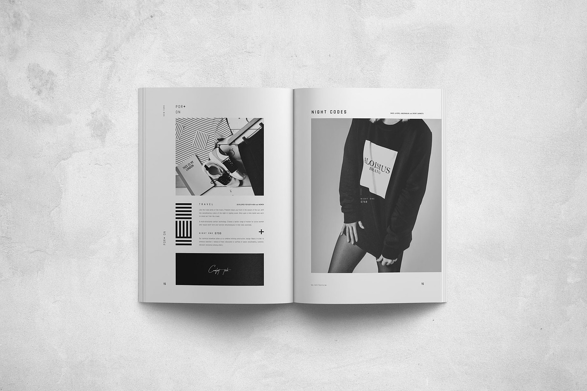 Por + On | Lookbook, a Brochure Template by Studio Bons (Photo 11 of 23)