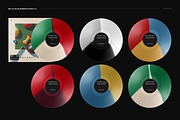 Vinyl Record & Cover Mockup Set, a Merchandise Mockup by creatsy5 (Thumbnail 46 of 54)