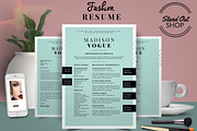 Fashion Forward Resume 5 Pack, a Resume Template by Stand Out Shop (Thumbnail 3 of 7)