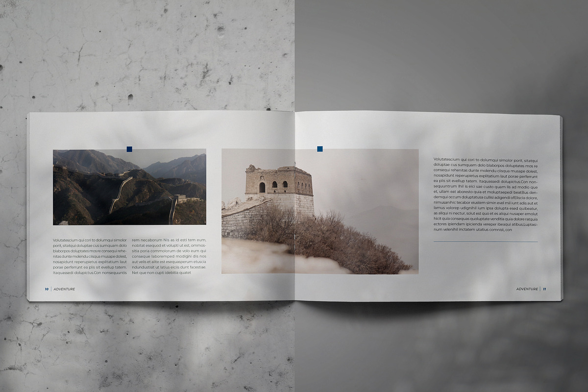 ADVENTURE Lookbook Brochure Template, a Brochure Template by Indotitas (Photo 6 of 9)