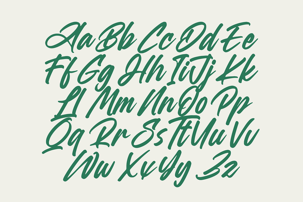 Heighaps Wastone Modern Brush Font, a Script Font by Letterena Studios Script (Photo 12 of 20)