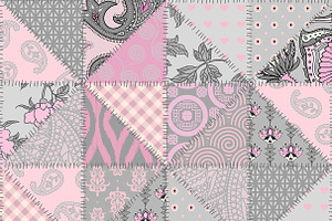 10 Seamless Vector Patterns.