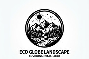 60 Eco Globe Landscape Silhouette, a Technology Illustration by Amazin_art (Thumbnail 18 of 29)