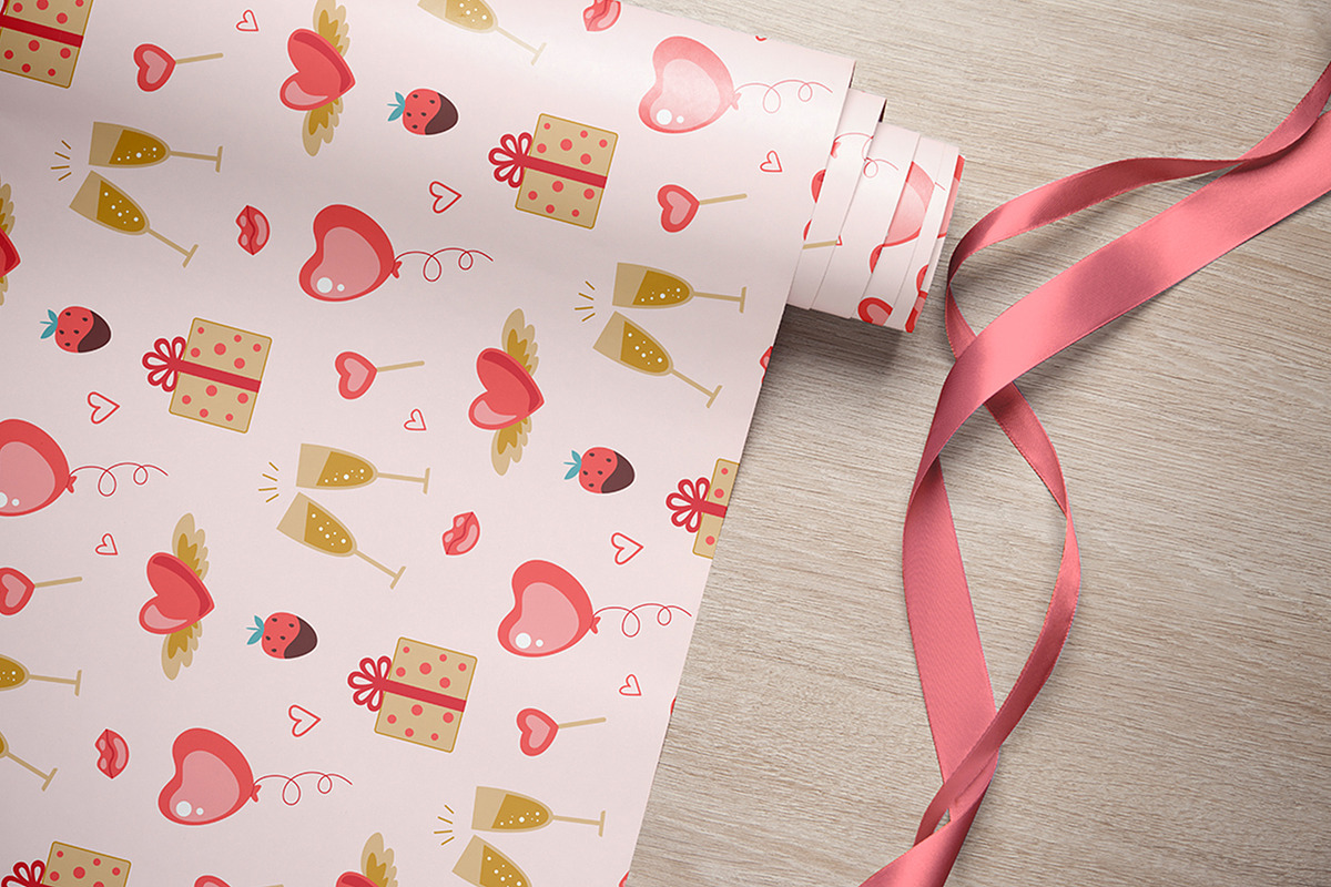 Love is in the air. Design kit., a Seasonal Illustration by Artspace (Photo 7 of 9)