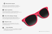 Sunglasses Mock-up, an Apparel Mockup by Branda Keeps (Thumbnail 2 of 17)