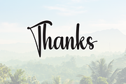 Mountain | Script Font, a Handwritten Font by Scratchones (Thumbnail 9 of 9)