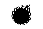 Fire Meteor Comet Silhouette Bundle, an Illustration by Designs_River (Thumbnail 35 of 51)