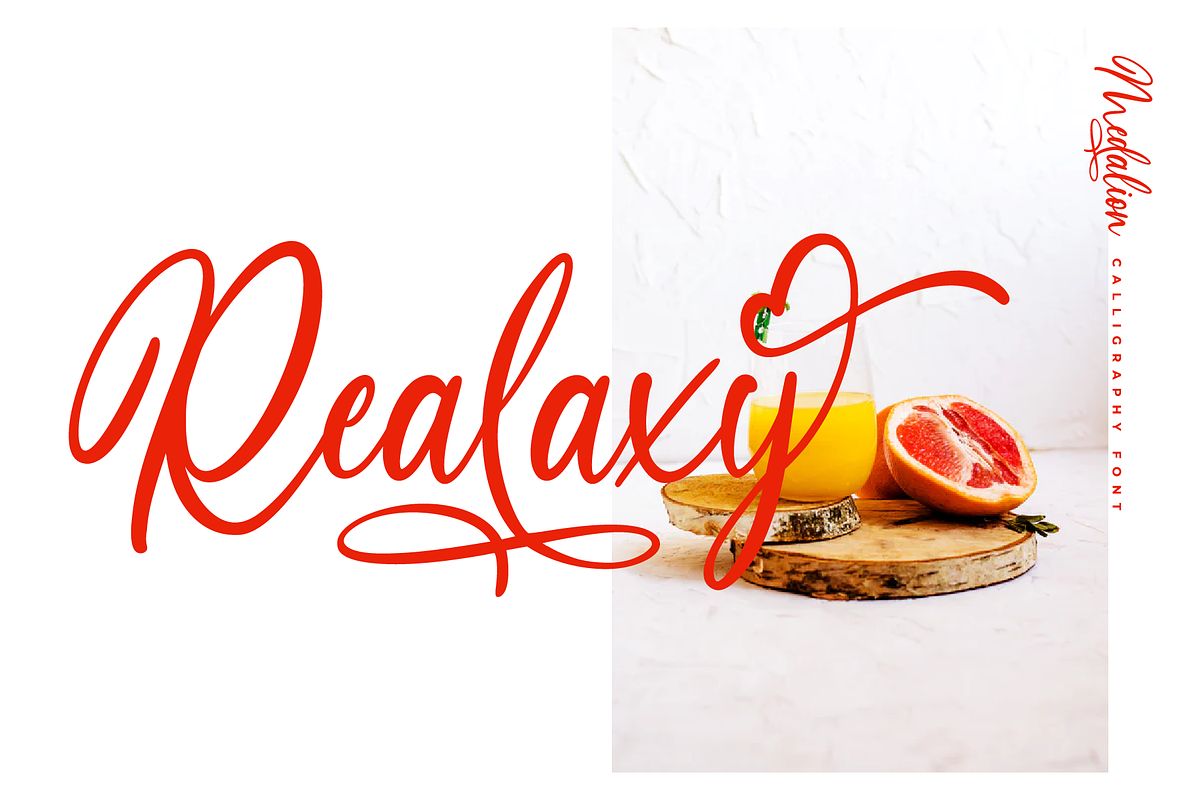 Medalion Calligraphy Font preview 6