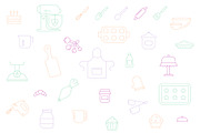 Bakery Icons, an Outline Icon by Val Polaski (Thumbnail 3 of 6)
