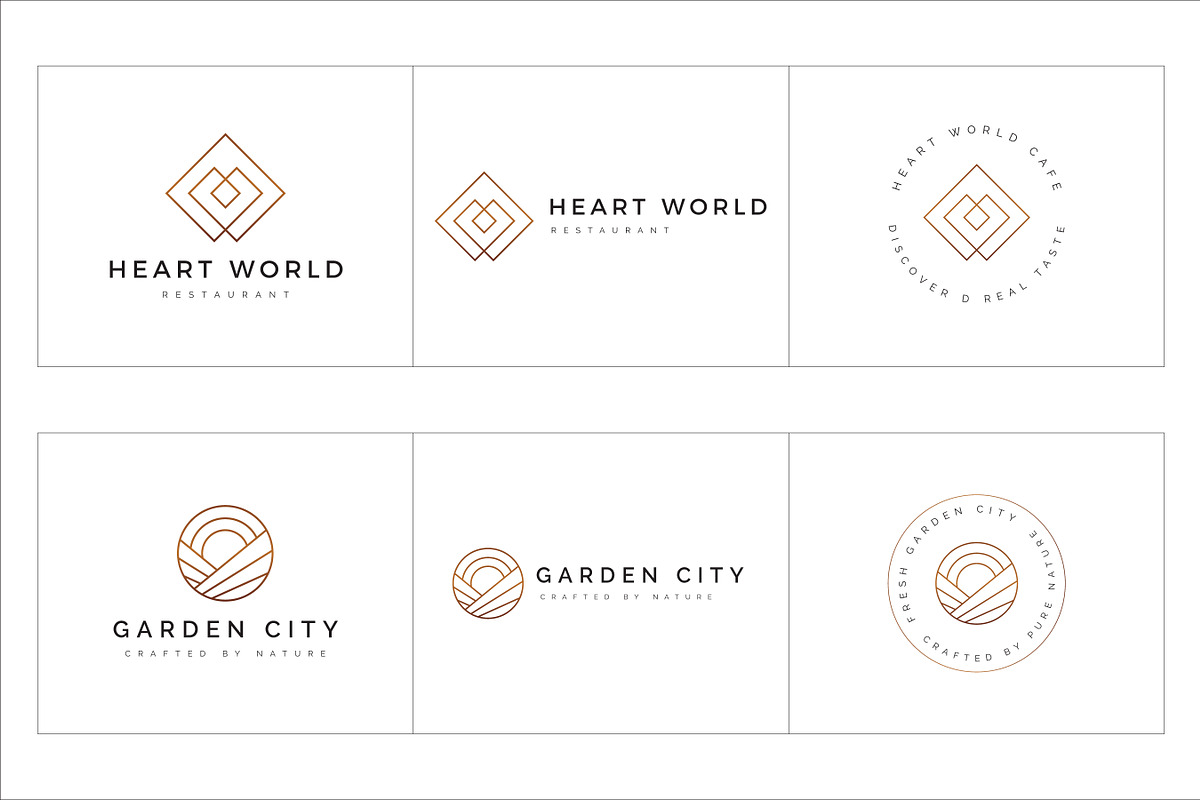 300 Geometric Premade Logo Bundle, a Branding & Logo Template by XpertgraphicD (Photo 34 of 63)
