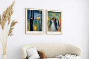 Art Print Poster Edvard Munch Style, an Object Illustration by Vibrand Studio (Thumbnail 7 of 12)