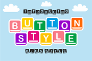Button Style - Playful Block Font, a Symbol Font by KiddoGlyphs Studio (Thumbnail 1 of 6)