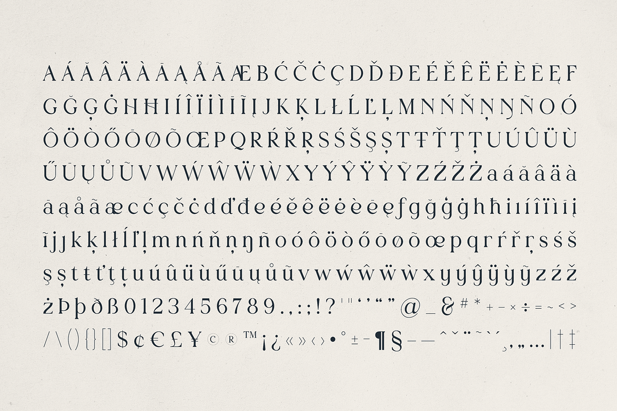 Vurnia – Elegant Serif Font, a Serif Font by Only Fonts (Photo 10 of 11)