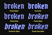 Phonska Font Pack & Extras!, a Blackletter Font by IronbirdCreative (Thumbnail 2 of 8)