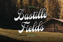Bastille Fields | Vintage Script
