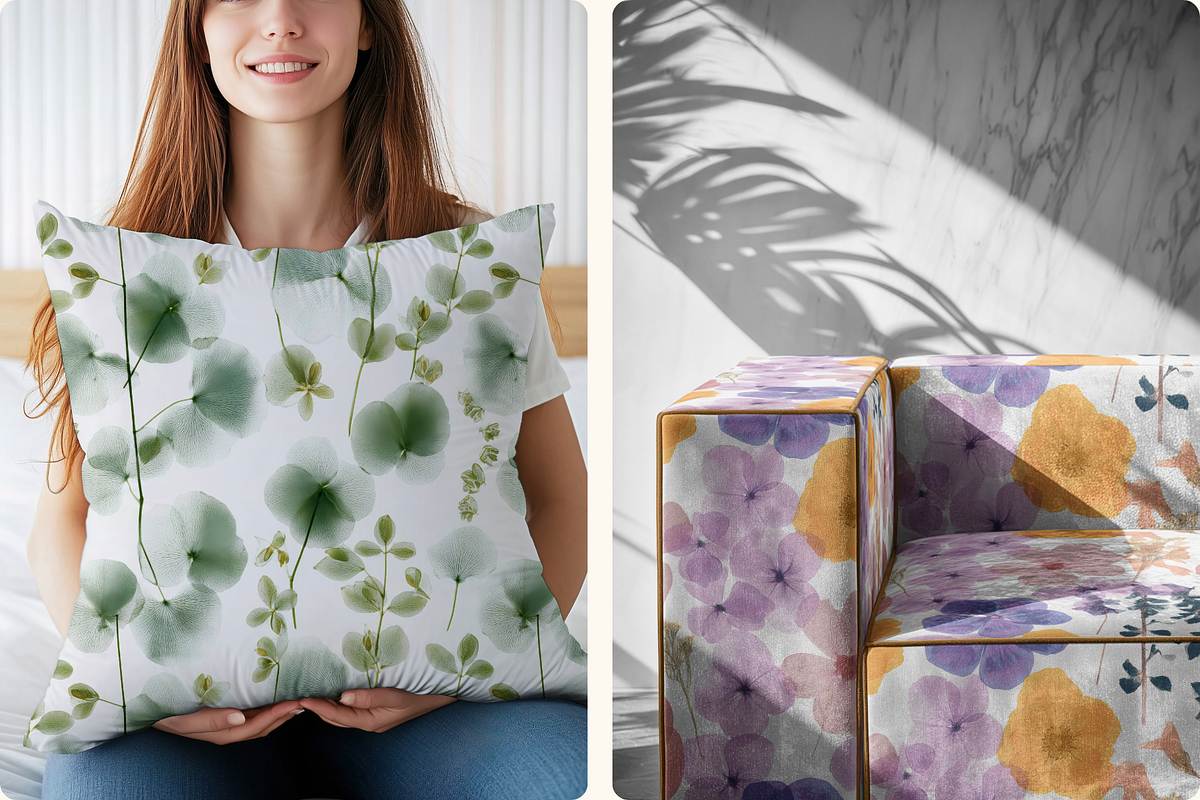 Twilight Herbarium Pressed Florals, a Pattern Graphic by Ninterints (Photo 14 of 17)