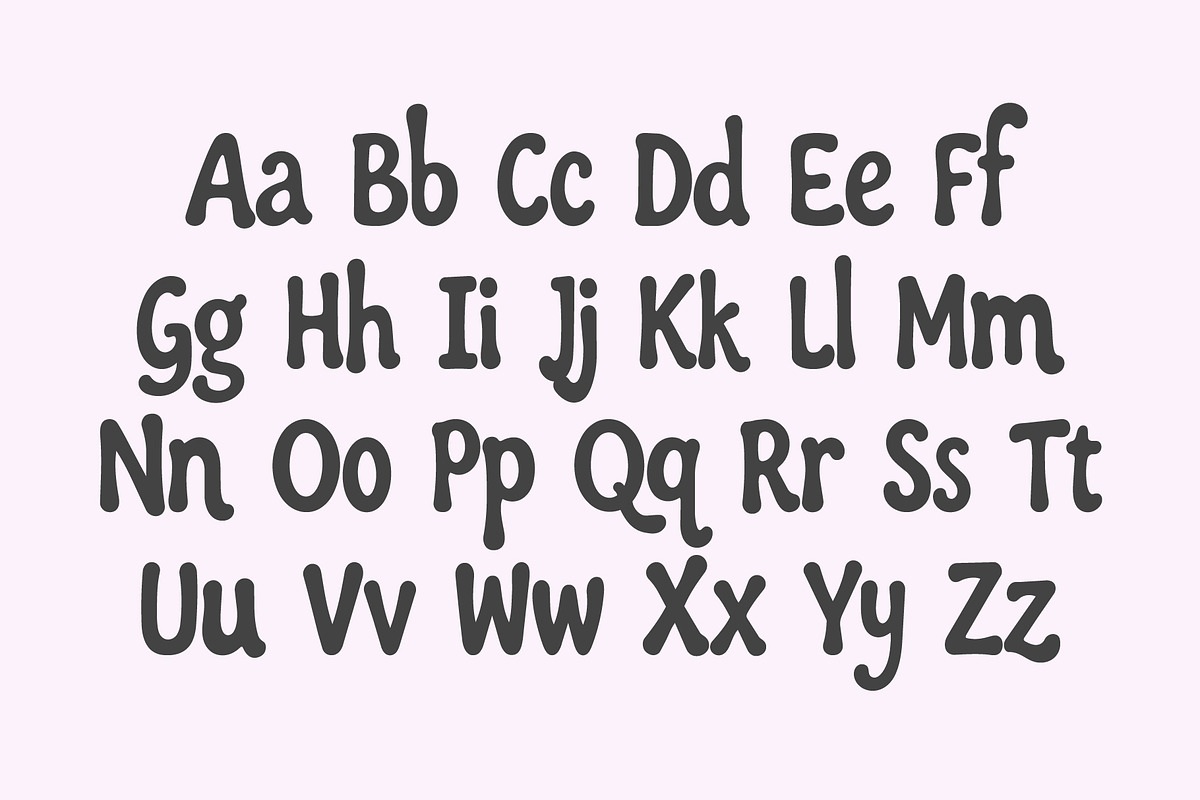 Romey Fosia Font, a Handwritten Font by Koplexs Studio (Photo 8 of 10)