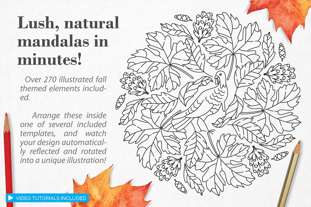 Autumn Harvest Mandala Creator preview 5