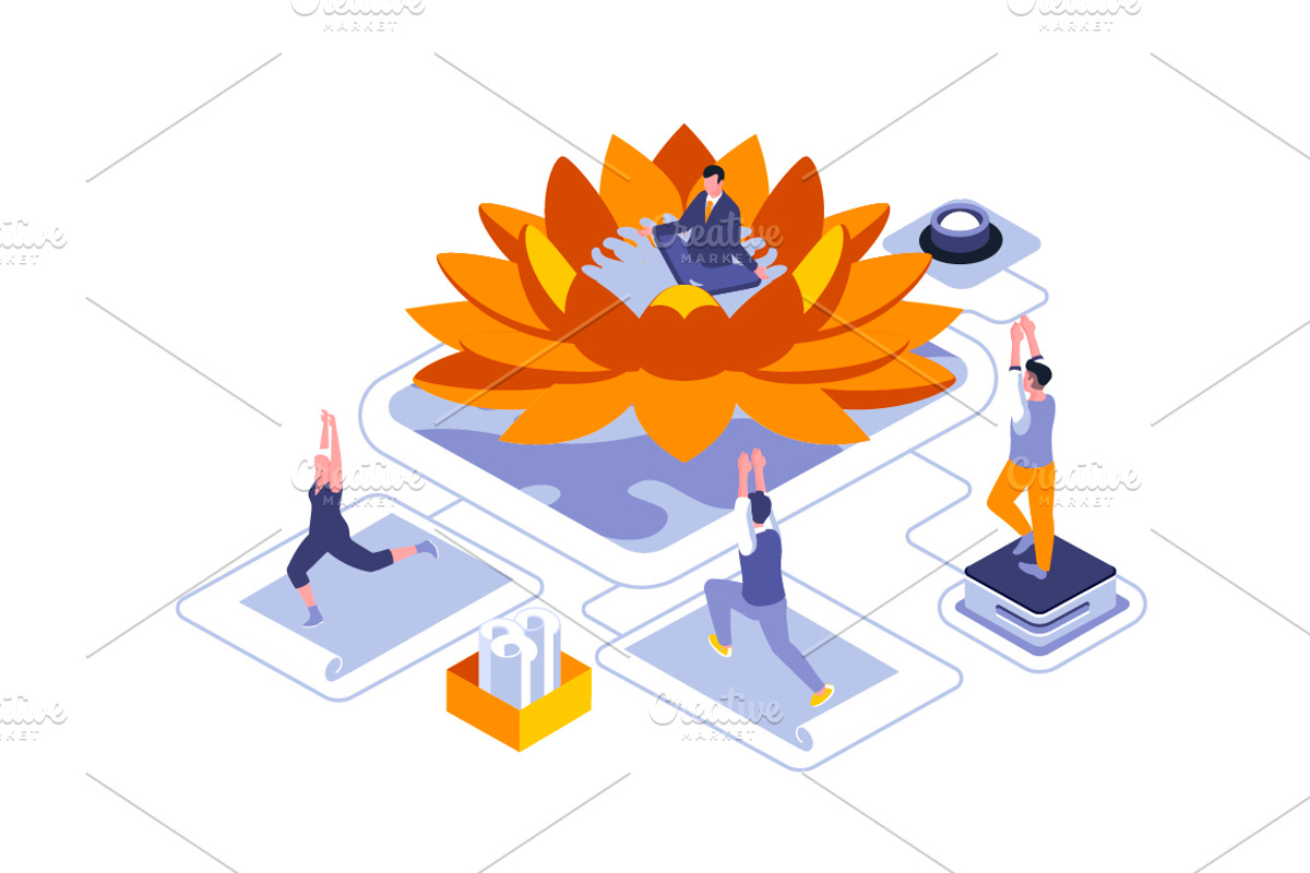 Isometric 3D Illustrations, a Finance Illustration by alexdndz (Photo 23 of 26)