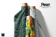 Vibrant Paisley Dreams Patterns, a Pattern Graphic by Rose Design (Thumbnail 5 of 9)