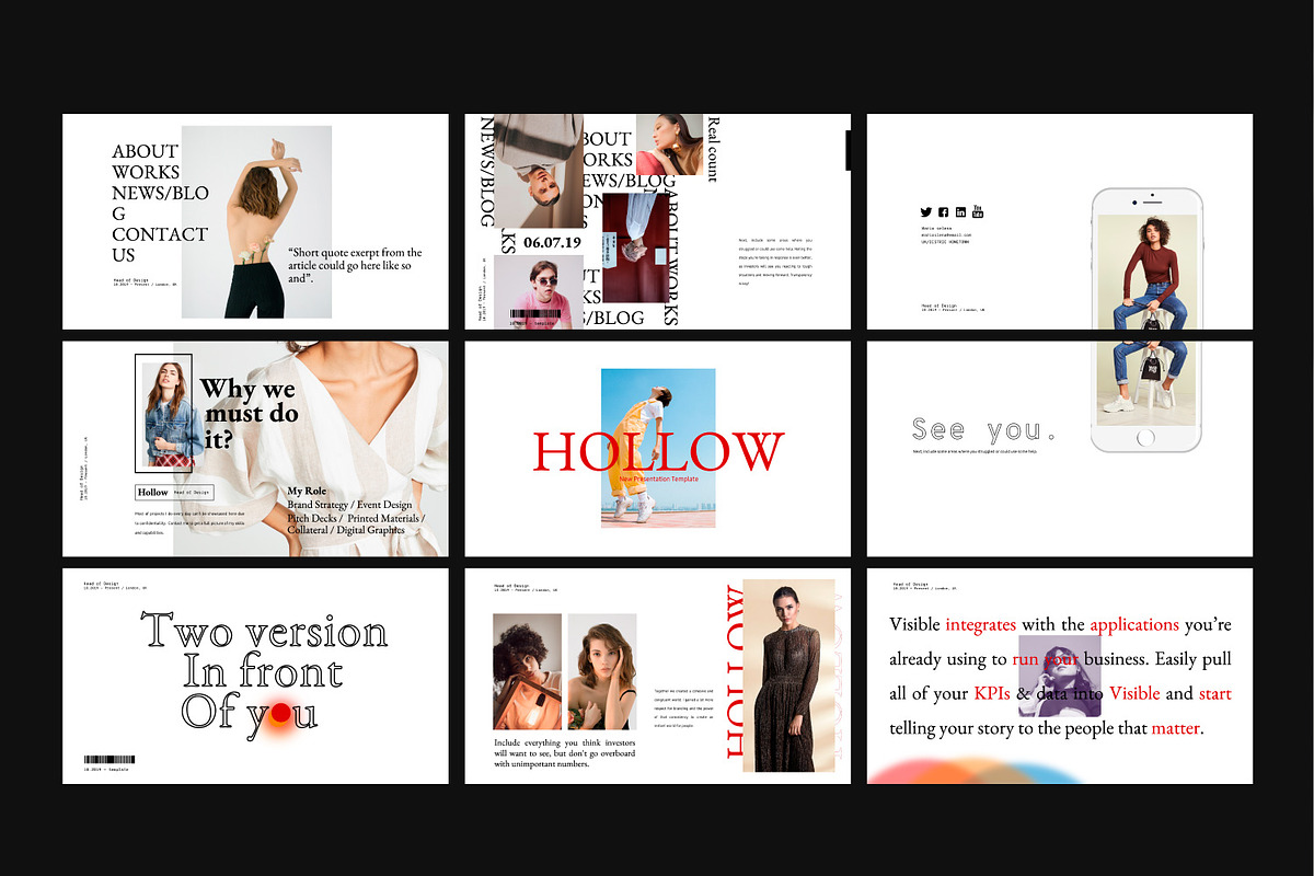HOLLOW. - Keynote, a Presentation Template by Dirtytemp Studio (Photo 11 of 13)