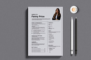 Resume Design Template, a Resume Template by Alvi-Studio (Thumbnail 1 of 7)