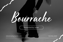 Bourrache script fonts