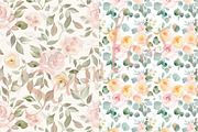 Digital Paper Pack Seamless Patterns, a Pattern Graphic by DreamCafeArt (Thumbnail 2 of 5)