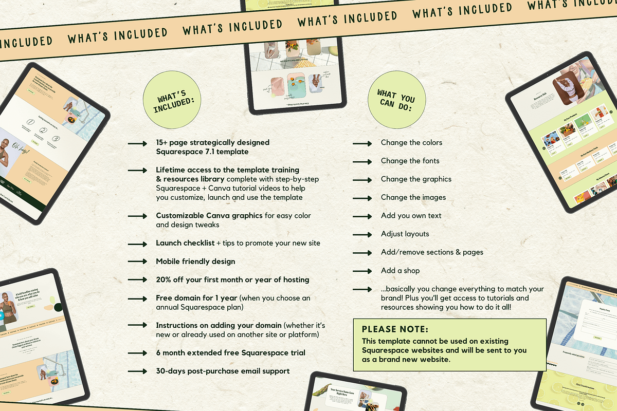 Squarespace 7.1 template for coaches, a Squarespace Template by Kurly Creative (Photo 10 of 10)