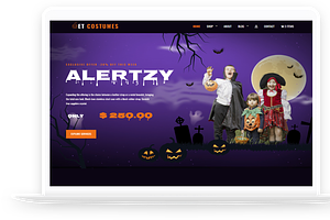 ET Costumes - Halloween WP Theme