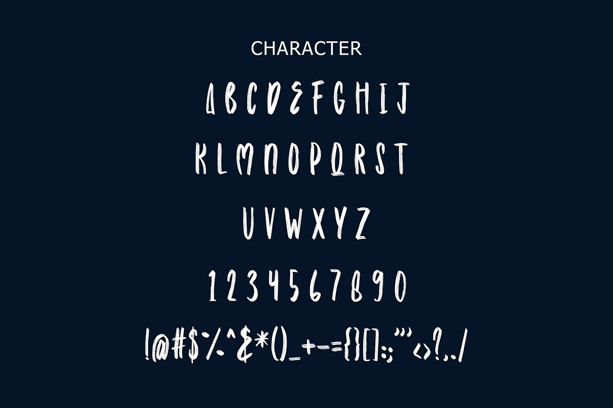 Amotir Bold Brush Display Font, a Sans Serif Font by Giant Design (Photo 10 of 10)