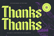 Mystic Venom Modern Blackletter, a Blackletter Font by timelesstype.co (Thumbnail 20 of 20)